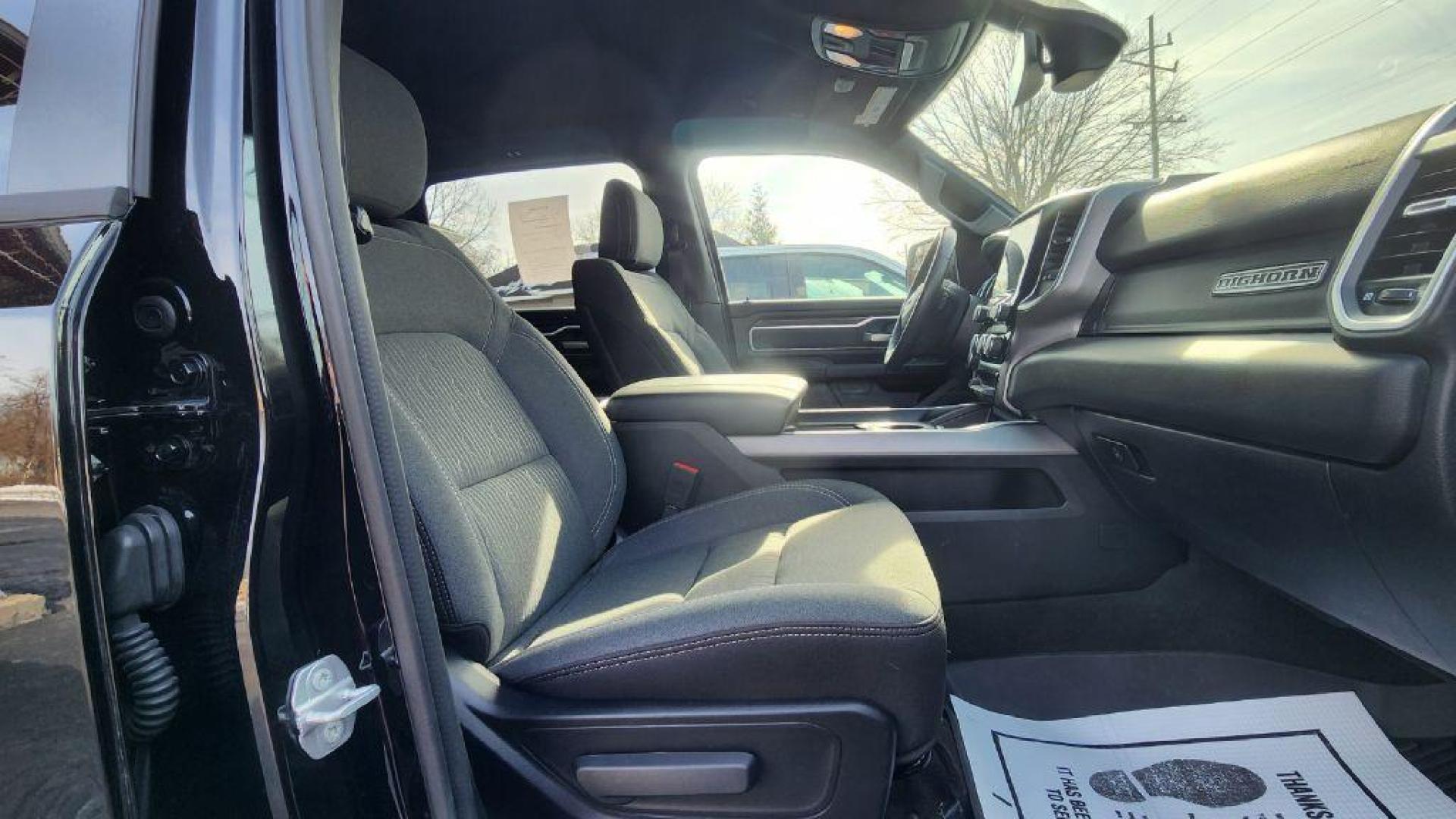 2022 BLACK RAM 1500 BIG HORN/LONE STAR (1C6SRFFT4NN) with an 5.7L engine, Automatic transmission, located at 101 S. Halleck St., DeMotte, 46310, (219) 987-2922, 41.202343, -87.198189 - Photo#7