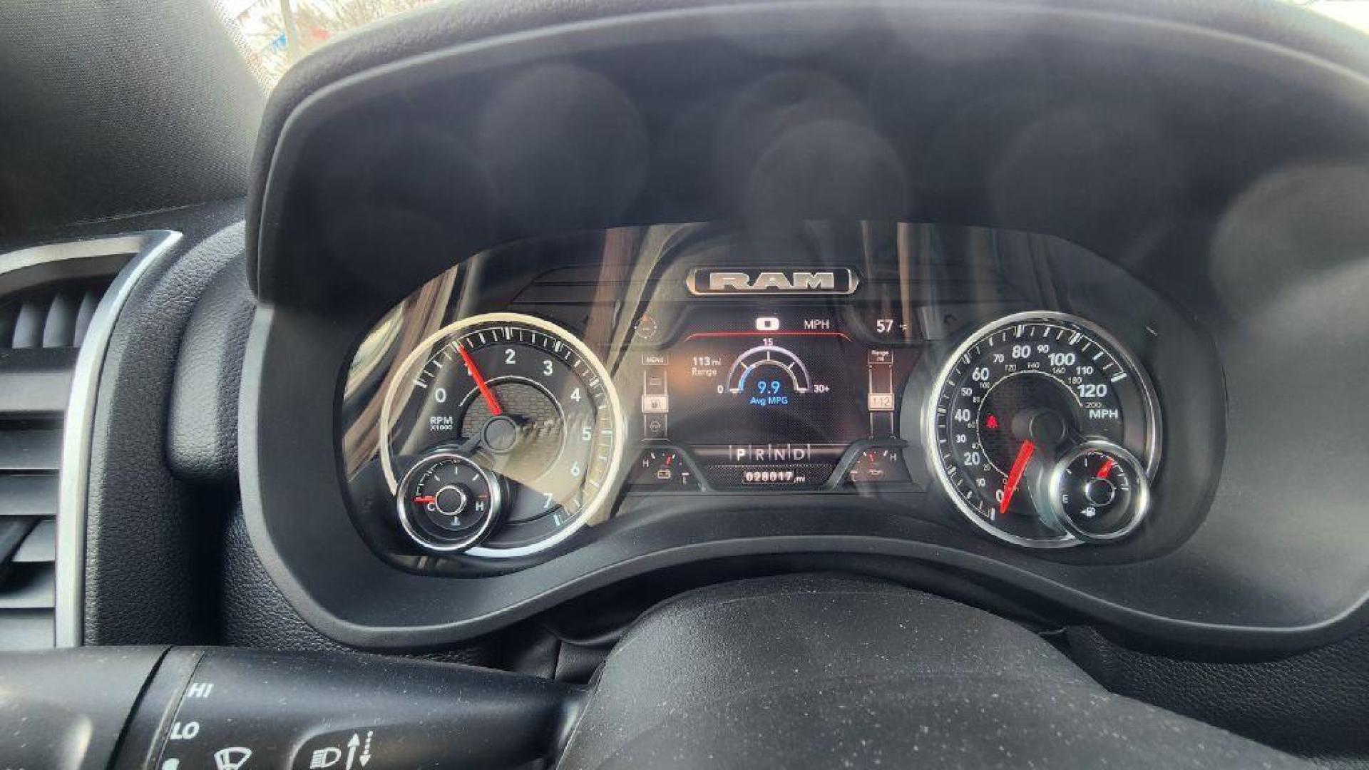 2022 BLACK RAM 1500 BIG HORN/LONE STAR (1C6SRFFT4NN) with an 5.7L engine, Automatic transmission, located at 101 S. Halleck St., DeMotte, 46310, (219) 987-2922, 41.202343, -87.198189 - Photo#9