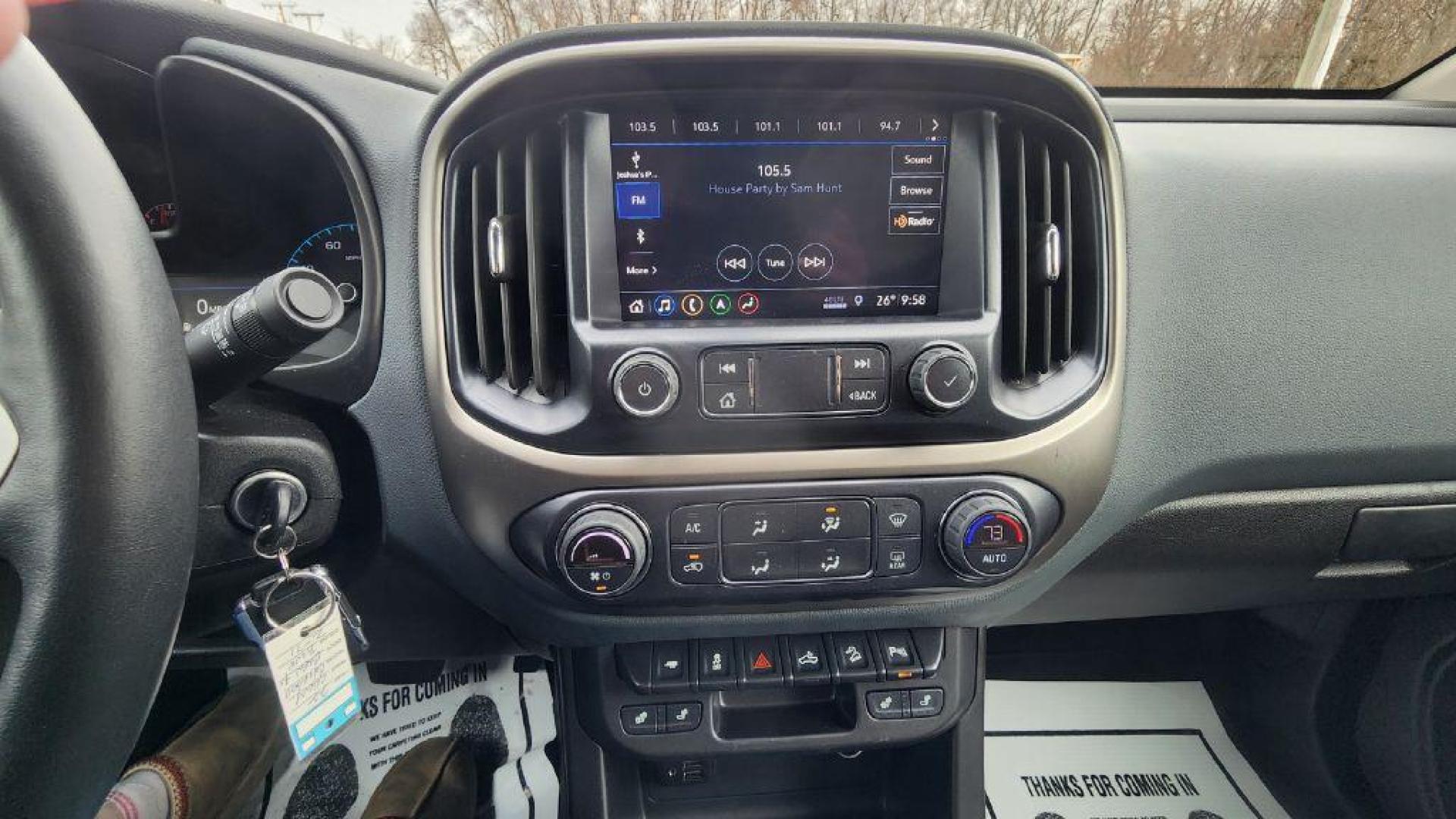 2022 BLUE CHEVROLET COLORADO Z71 - 4WD (1GCGTDENXN1) with an 3.6L engine, Automatic transmission, located at 101 S. Halleck St., DeMotte, 46310, (219) 987-2922, 41.202343, -87.198189 - Photo#12