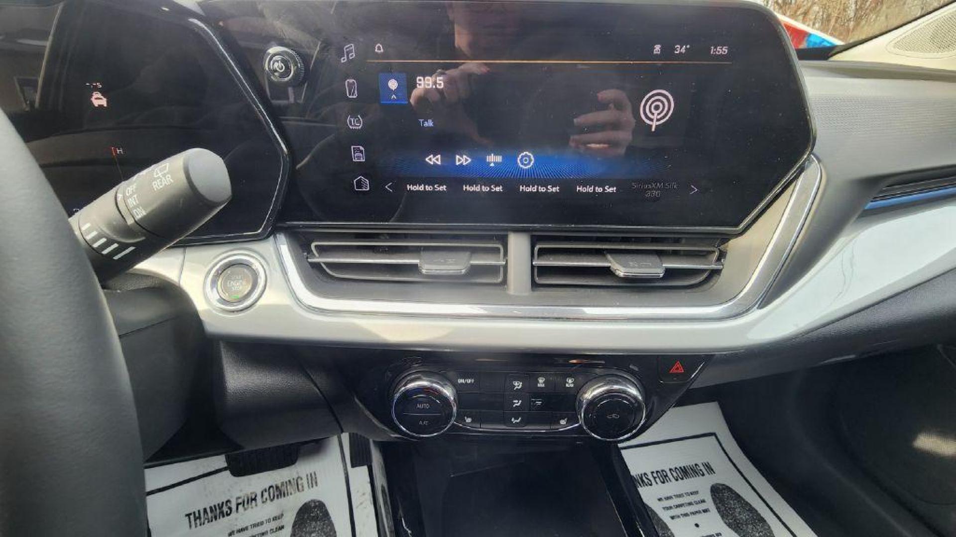 2025 BLACK CHEVROLET TRAX 1LT - FWD (KL77LHEP4SC) with an 1.2L engine, Automatic transmission, located at 101 S. Halleck St., DeMotte, 46310, (219) 987-2922, 41.202343, -87.198189 - Photo#11