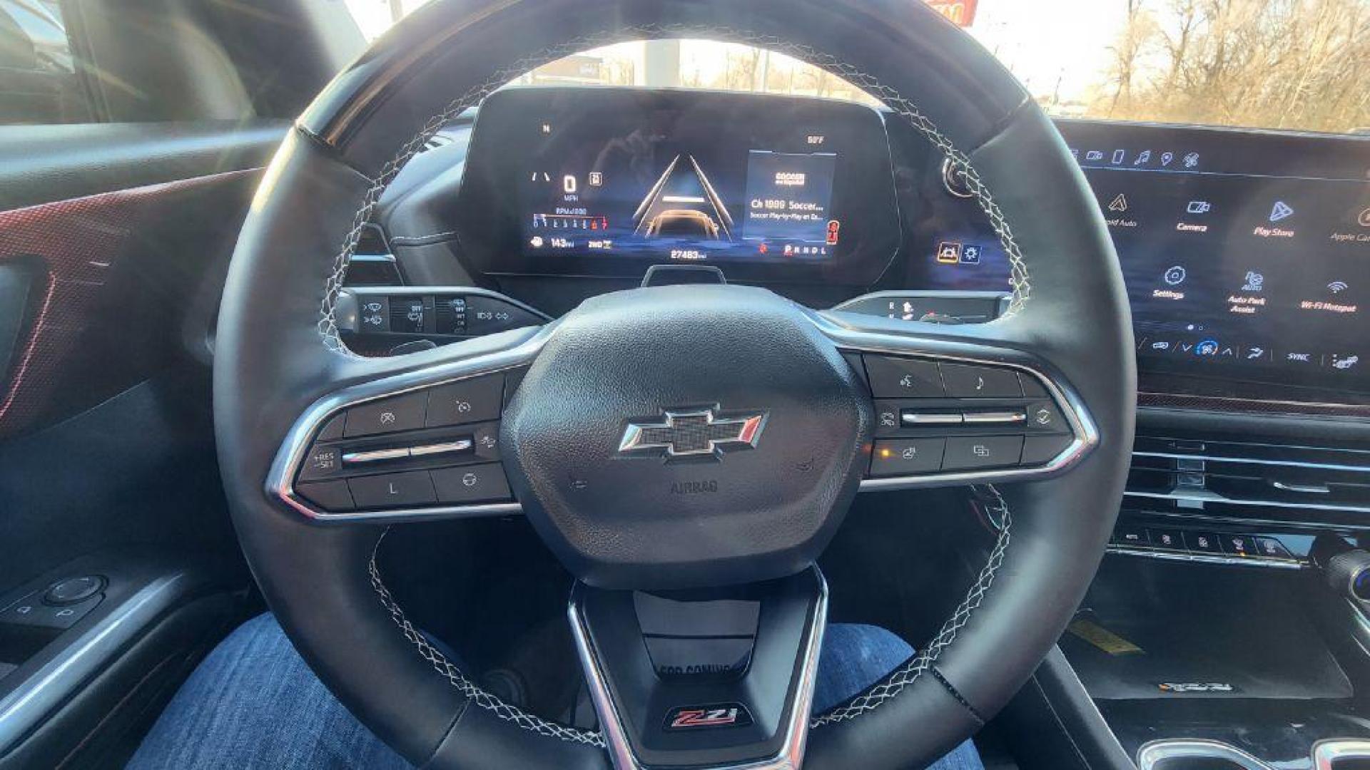 2024 BLUE CHEVROLET TRAVERSE LT Z71 - AWD (1GNEVJKSXRJ) with an 2.5L engine, Automatic transmission, located at 101 S. Halleck St., DeMotte, 46310, (219) 987-2922, 41.202343, -87.198189 - Photo#13