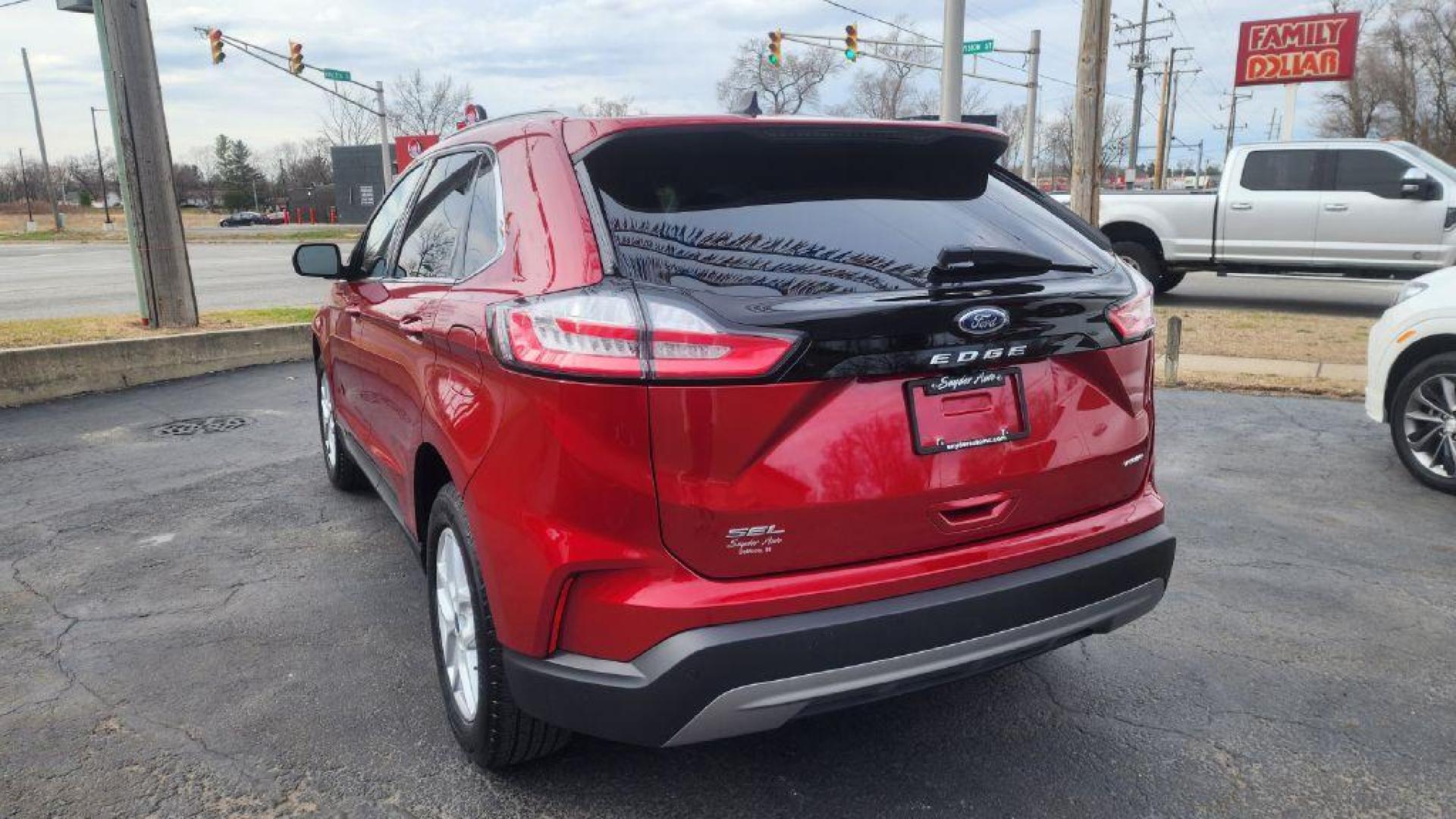 2022 BURGUN FORD EDGE SEL - AWD (2FMPK4J97NB) with an 2.0L engine, Automatic transmission, located at 101 S. Halleck St., DeMotte, 46310, (219) 987-2922, 41.202343, -87.198189 - Photo#3