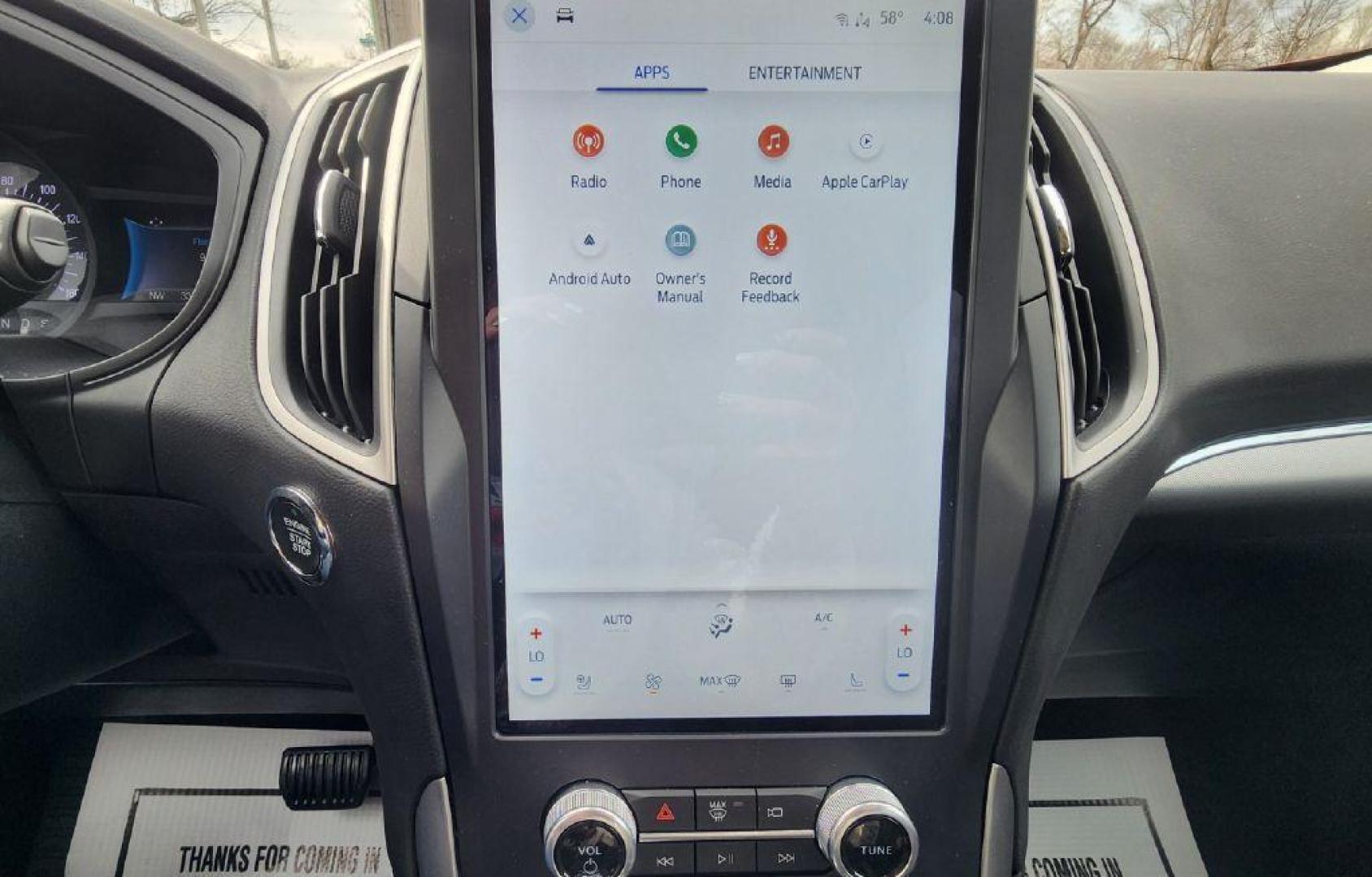 2022 BURGUN FORD EDGE SEL - AWD (2FMPK4J97NB) with an 2.0L engine, Automatic transmission, located at 101 S. Halleck St., DeMotte, 46310, (219) 987-2922, 41.202343, -87.198189 - Photo#13