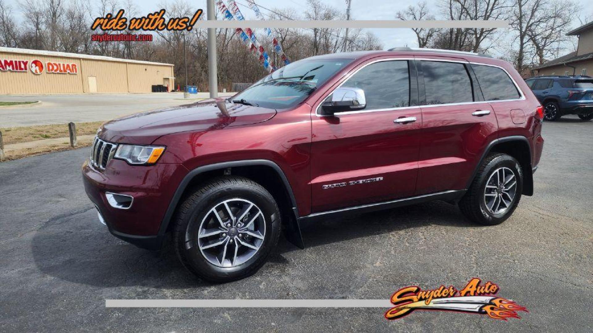 2019 BURG JEEP GRAND CHEROKEE LIMITED (1C4RJFBG1KC) with an 3.6L engine, Automatic transmission, located at 101 S. Halleck St., DeMotte, 46310, (219) 987-2922, 41.202343, -87.198189 - Photo#0