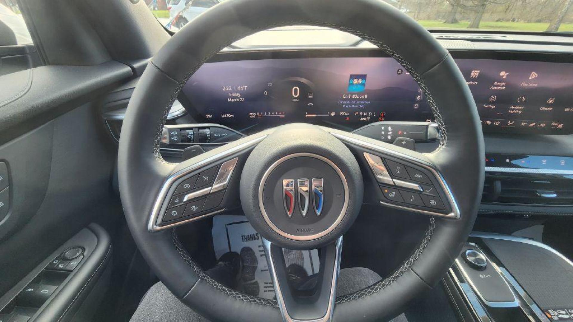 2025 WHITE BUICK ENCLAVE PREFERRED - AWD (5GAEVARS3SJ) with an 2.5L engine, Automatic transmission, located at 101 S. Halleck St., DeMotte, 46310, (219) 987-2922, 41.202343, -87.198189 - Photo#13