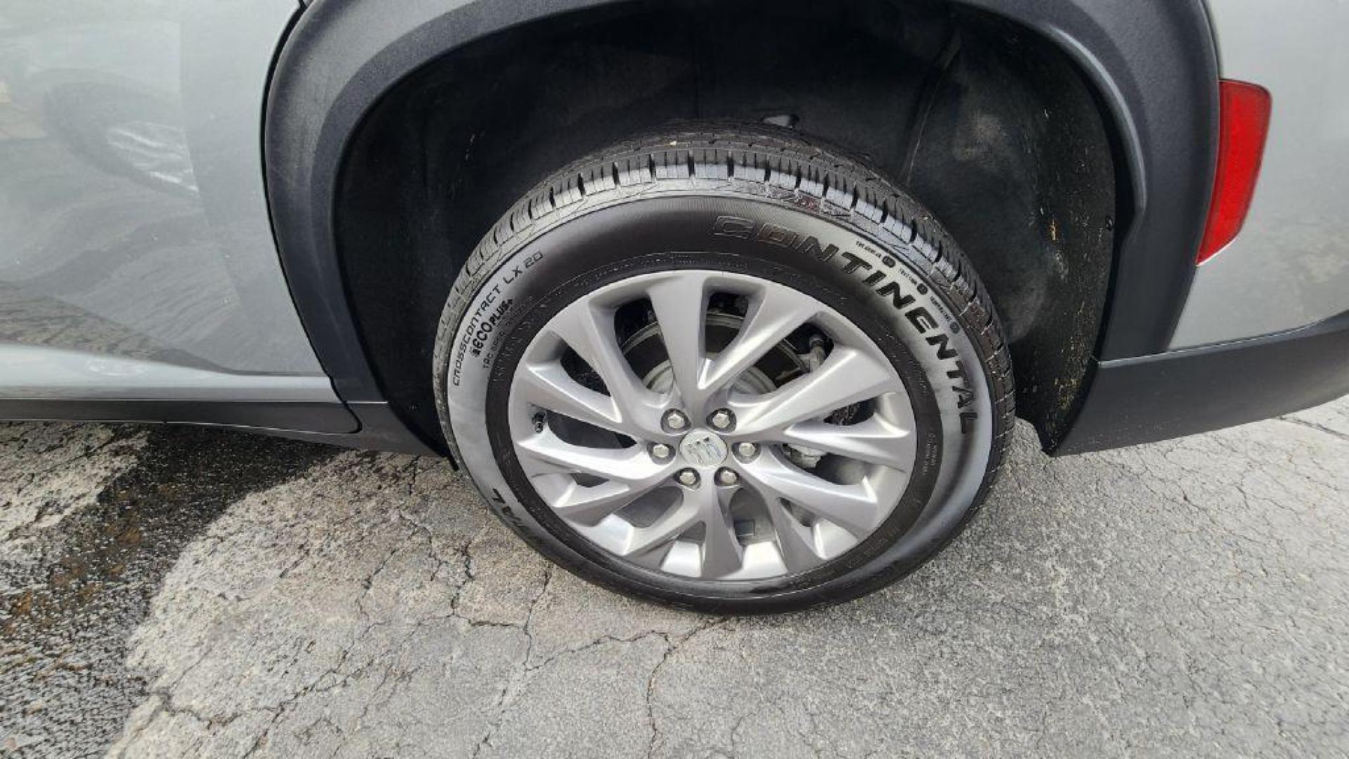 2025 GRAY BUICK ENCLAVE PREFERRED - AWD (5GAEVARS3SJ) with an 2.5L engine, Automatic transmission, located at 101 S. Halleck St., DeMotte, 46310, (219) 987-2922, 41.202343, -87.198189 - Photo#24