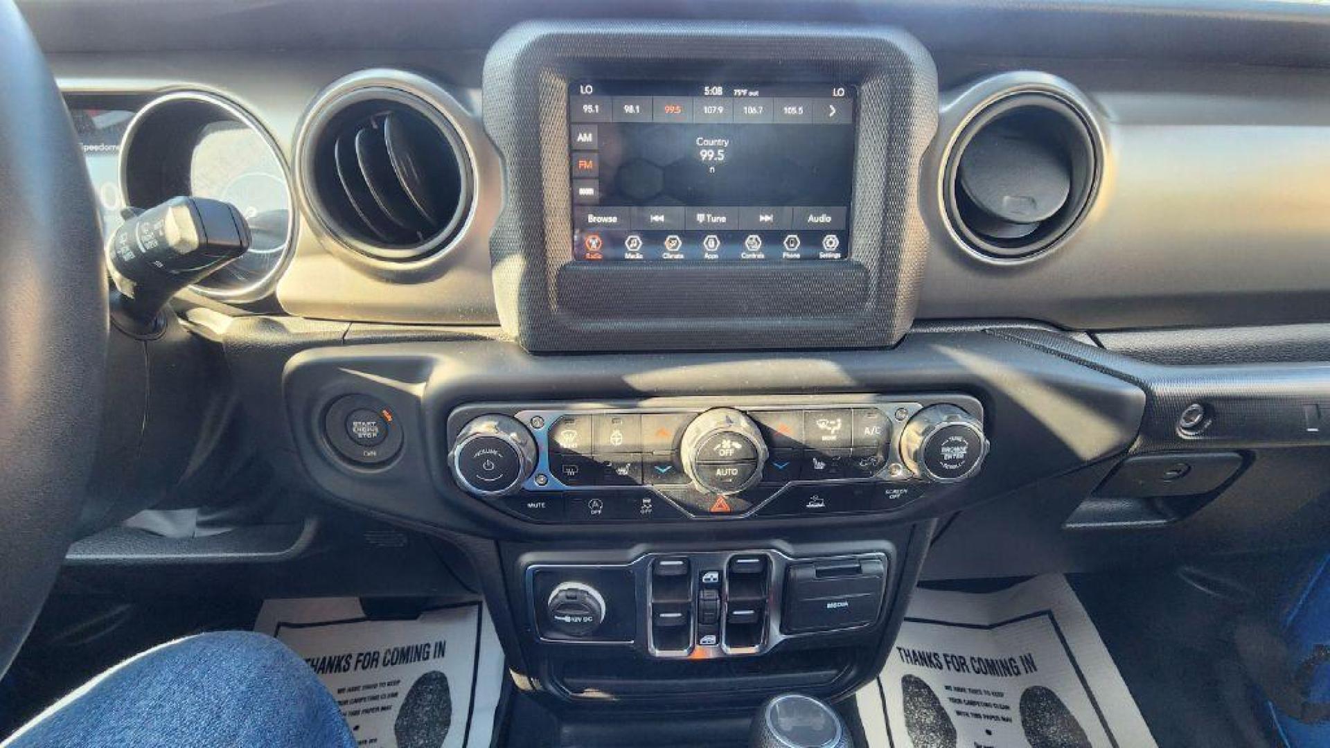 2022 BLUE JEEP WRANGLER UNLIMI SPORT (1C4HJXDG8NW) with an 3.6L engine, Automatic transmission, located at 101 S. Halleck St., DeMotte, 46310, (219) 987-2922, 41.202343, -87.198189 - Photo#12