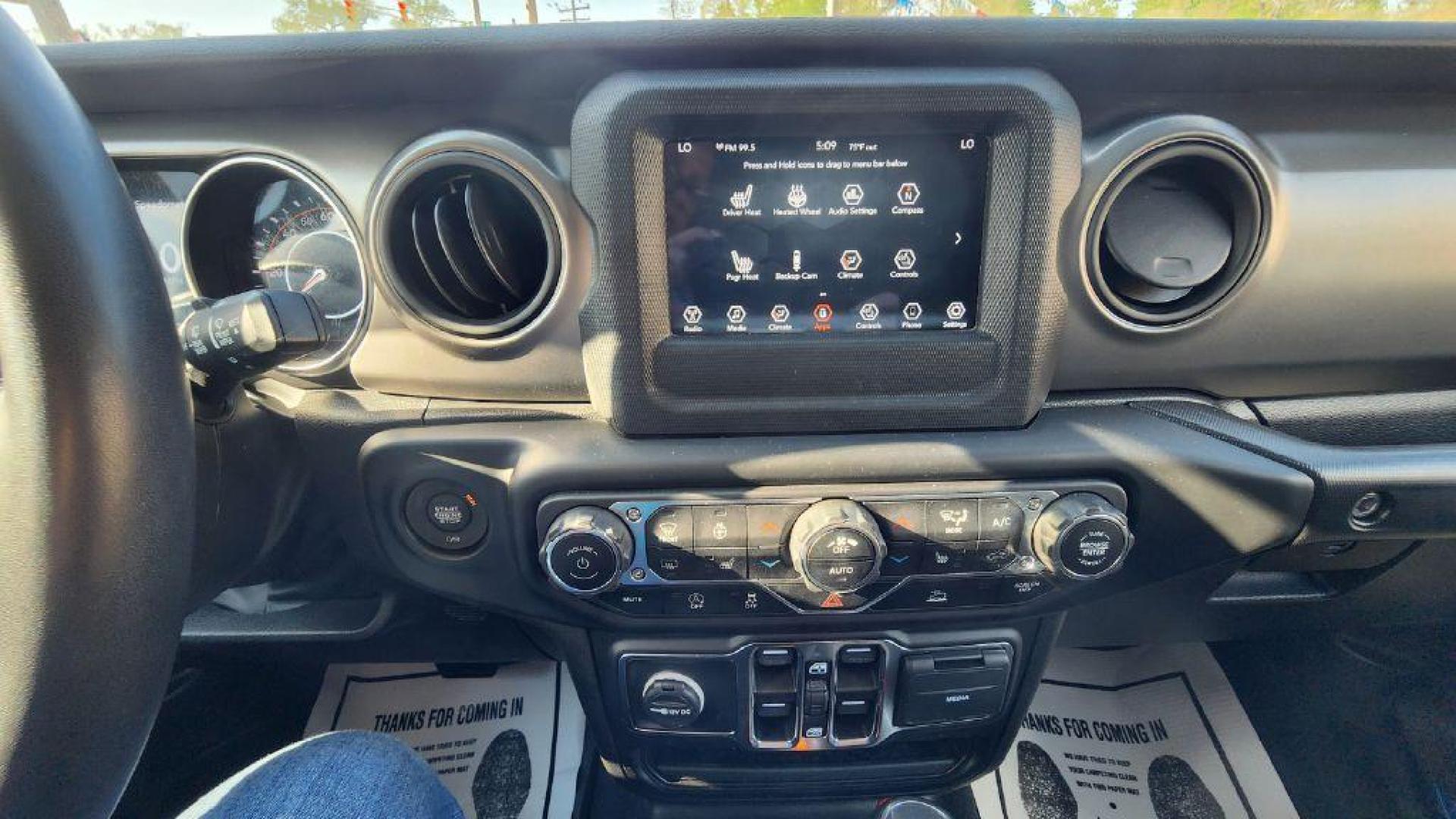 2022 BLUE JEEP WRANGLER UNLIMI SPORT (1C4HJXDG8NW) with an 3.6L engine, Automatic transmission, located at 101 S. Halleck St., DeMotte, 46310, (219) 987-2922, 41.202343, -87.198189 - Photo#13