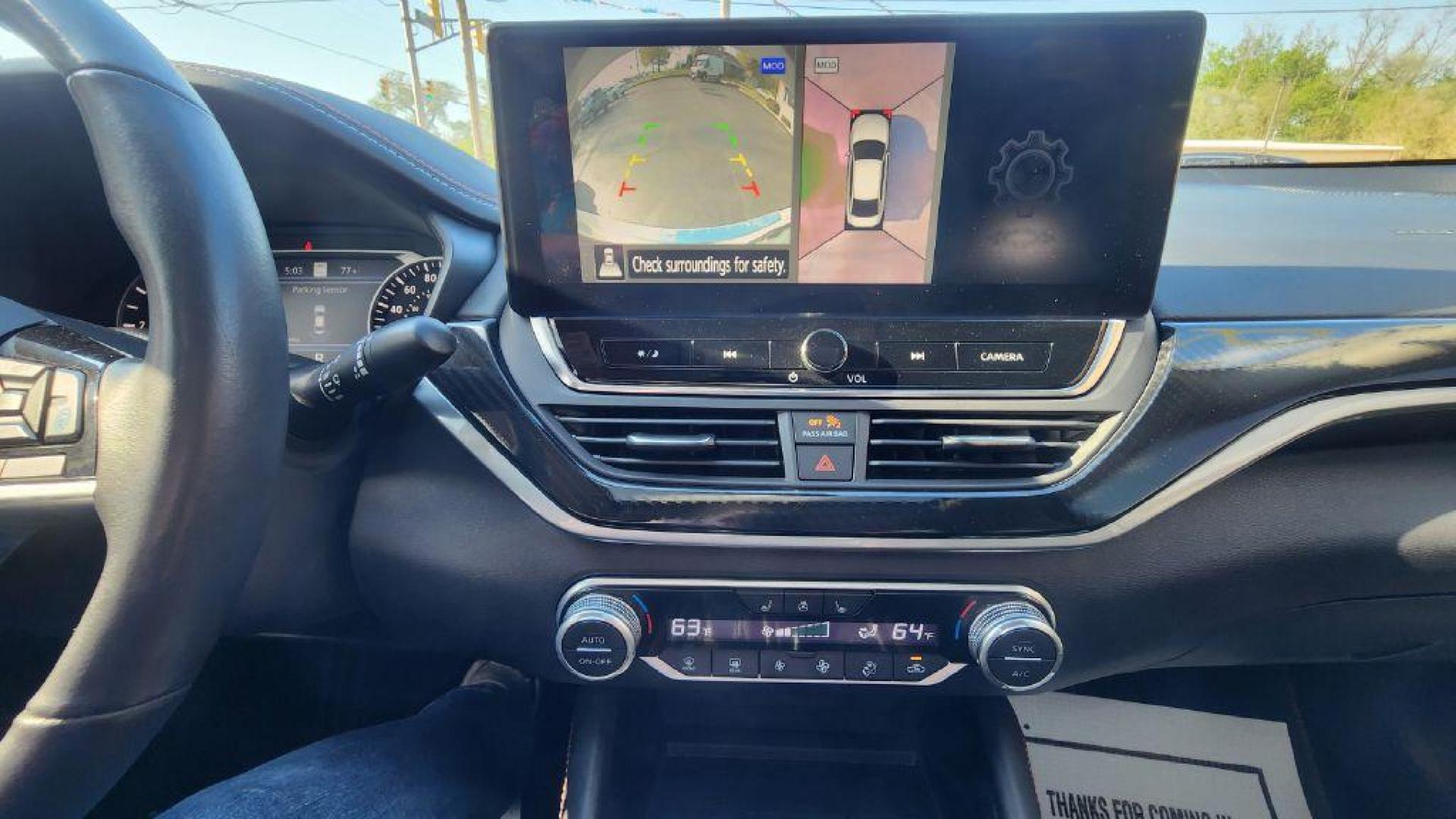 2023 WHITE NISSAN ALTIMA SR - FWD (1N4AL4CV9PN) with an 2.0L engine, Continuously Variable transmission, located at 101 S. Halleck St., DeMotte, 46310, (219) 987-2922, 41.202343, -87.198189 - Photo#14