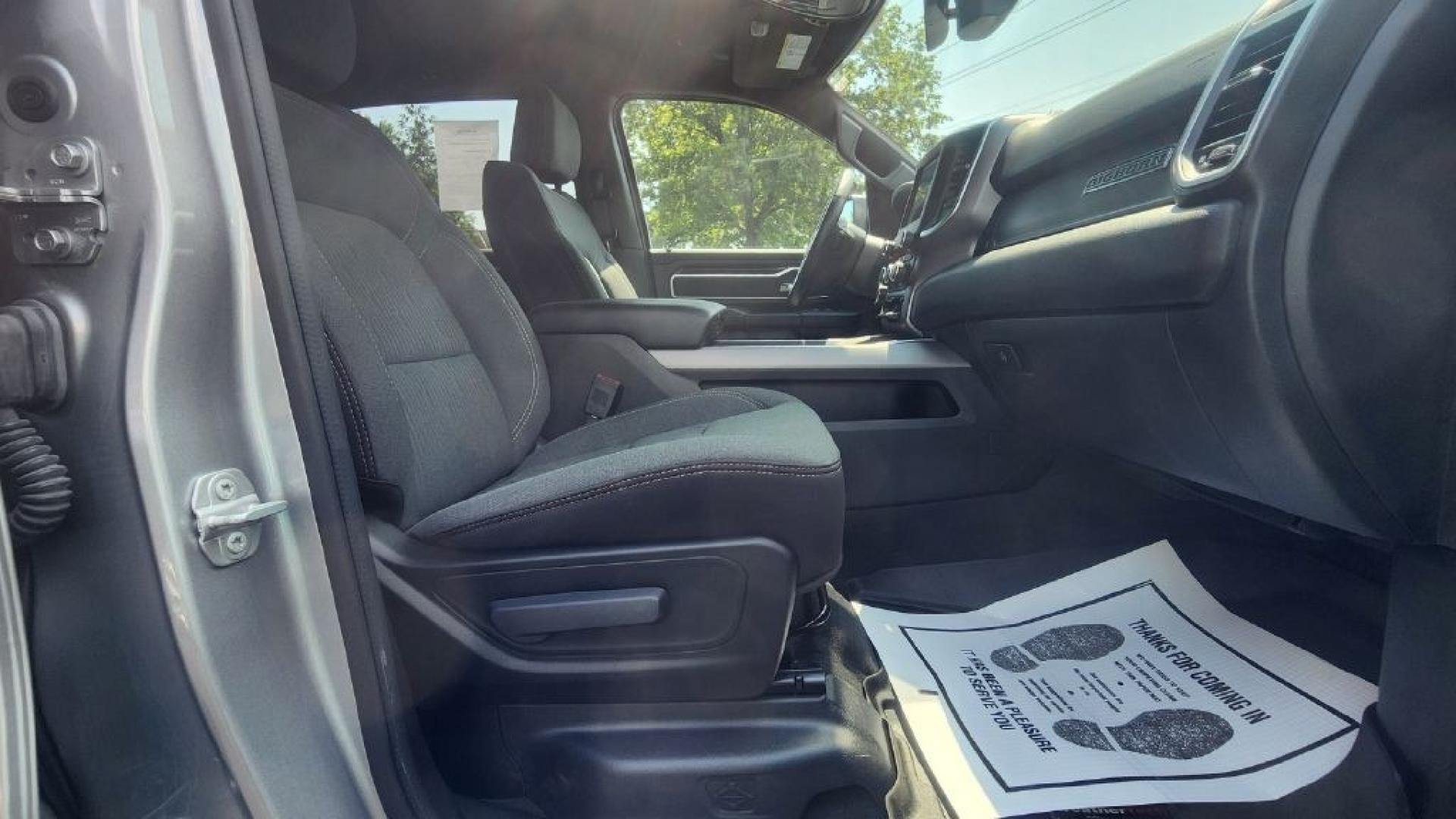 2023 SILVER RAM 1500 BIG HORN/LONE STAR - 4WD (1C6RRFFG7PN) with an 3.6L engine, Automatic transmission, located at 101 S. Halleck St., DeMotte, 46310, (219) 987-2922, 41.202343, -87.198189- Photo#7
