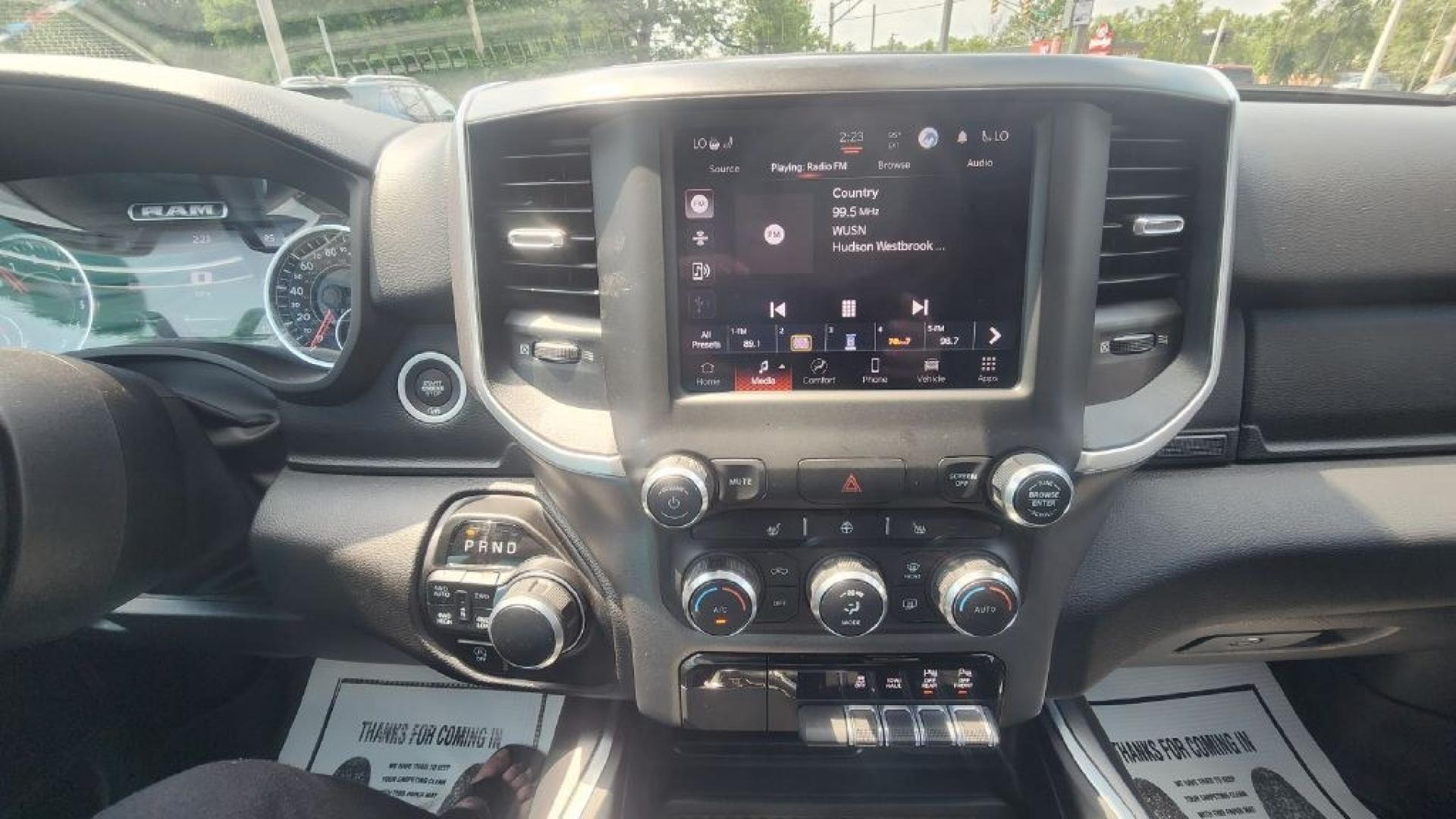 2023 SILVER RAM 1500 BIG HORN/LONE STAR - 4WD (1C6RRFFG7PN) with an 3.6L engine, Automatic transmission, located at 101 S. Halleck St., DeMotte, 46310, (219) 987-2922, 41.202343, -87.198189- Photo#12