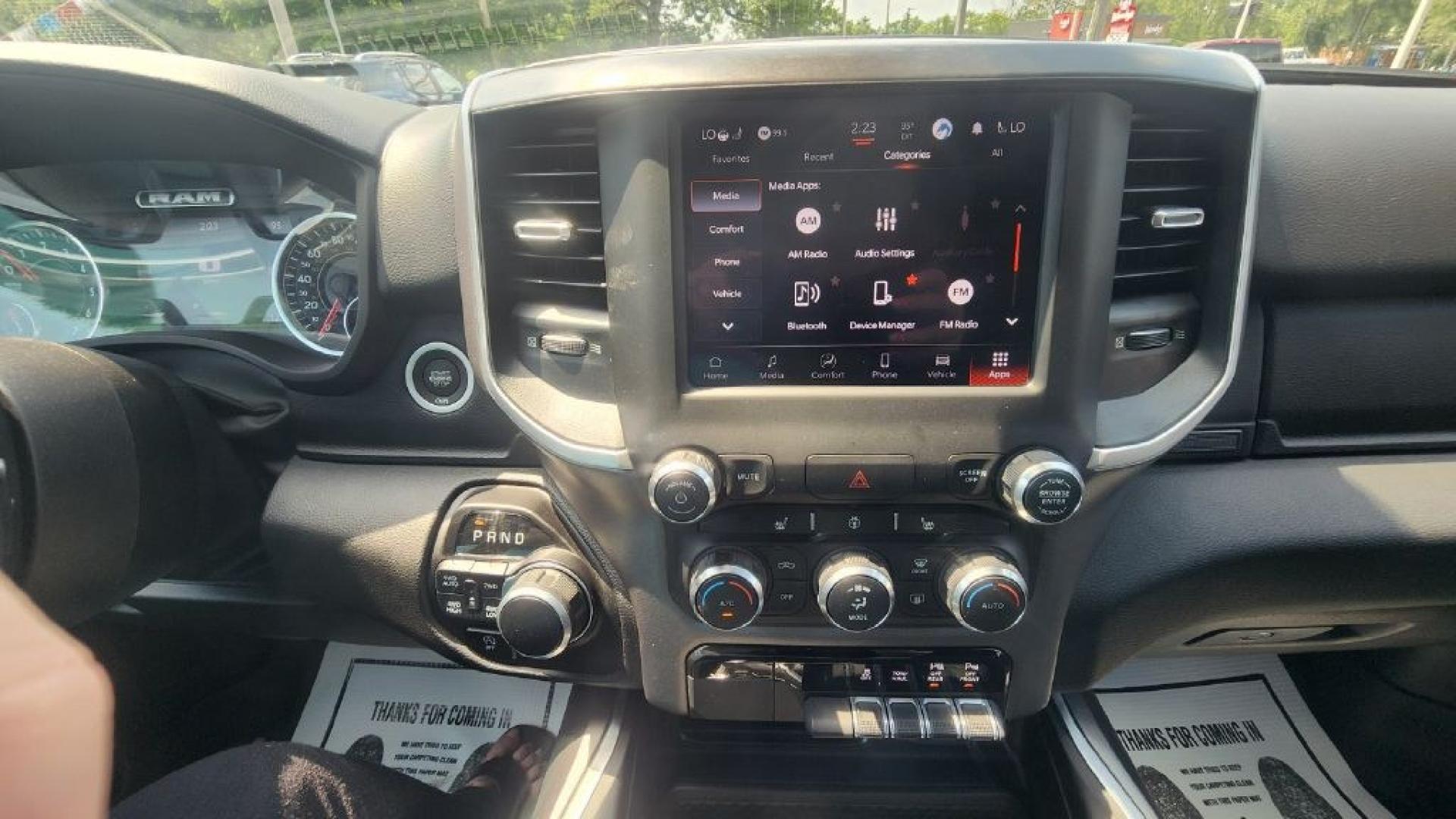 2023 SILVER RAM 1500 BIG HORN/LONE STAR - 4WD (1C6RRFFG7PN) with an 3.6L engine, Automatic transmission, located at 101 S. Halleck St., DeMotte, 46310, (219) 987-2922, 41.202343, -87.198189- Photo#13