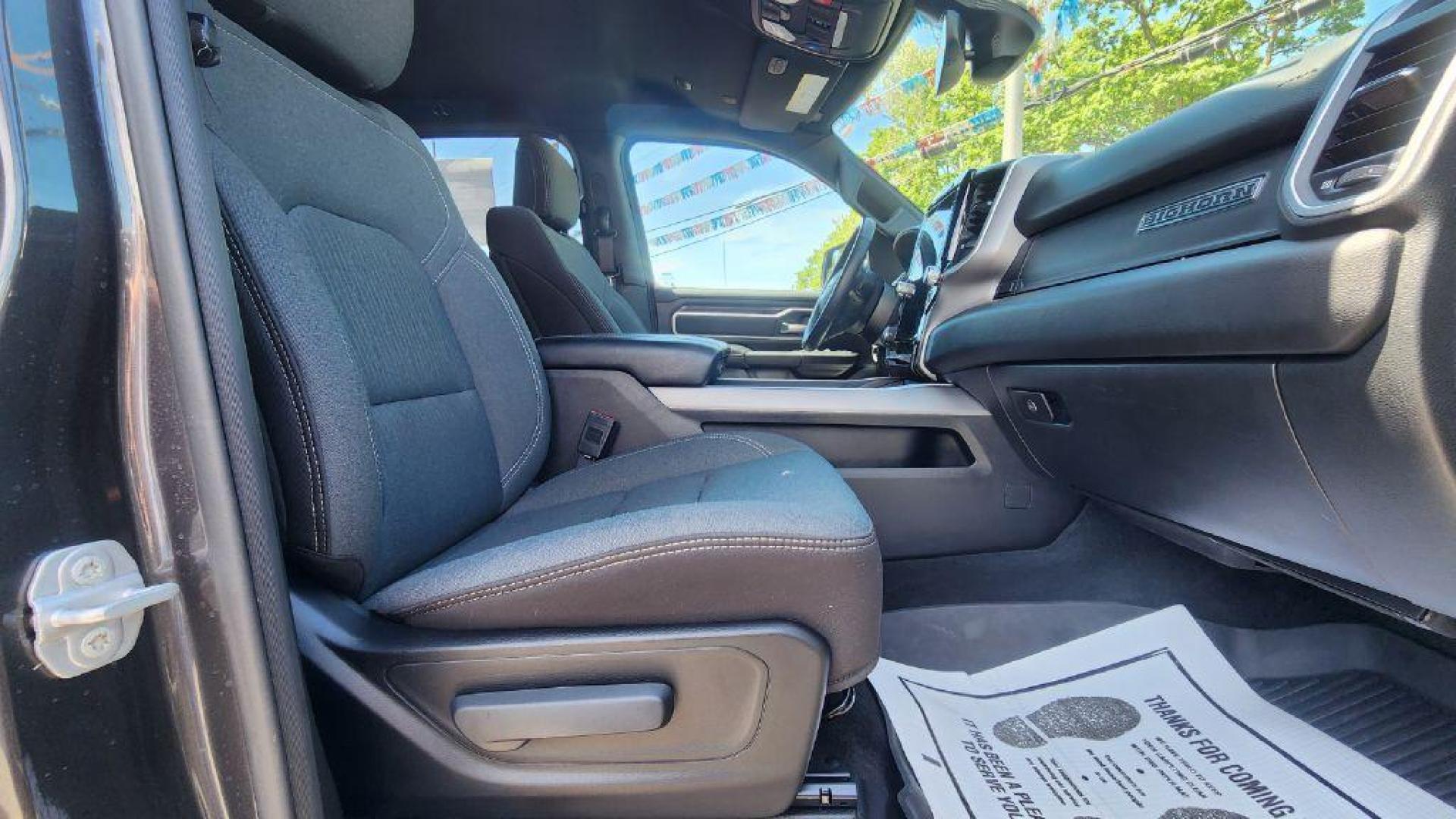 2023 GRAY RAM 1500 BIG HORN/LONE STAR (1C6RRFFG7PN) with an 3.6L engine, Automatic transmission, located at 101 S. Halleck St., DeMotte, 46310, (219) 987-2922, 41.202343, -87.198189 - Photo#7
