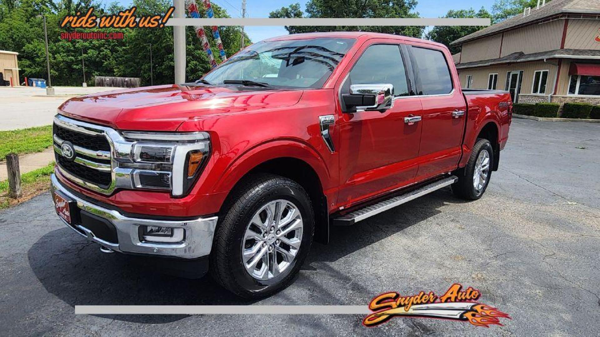 2024 BURGUN FORD F150 LARIAT - 4WD (1FTFW5L8XRK) with an 3.5L engine, Automatic transmission, located at 101 S. Halleck St., DeMotte, 46310, (219) 987-2922, 41.202343, -87.198189- Photo#0
