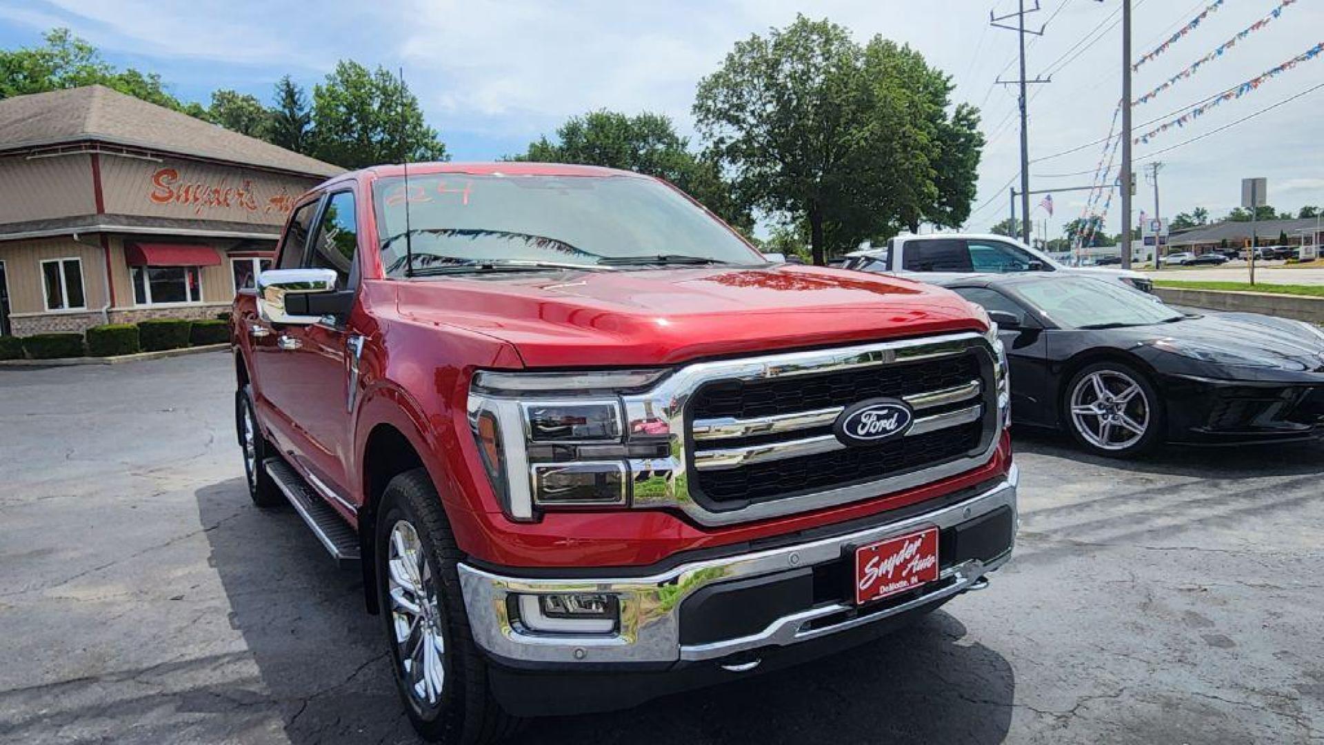 2024 BURGUN FORD F150 LARIAT - 4WD (1FTFW5L8XRK) with an 3.5L engine, Automatic transmission, located at 101 S. Halleck St., DeMotte, 46310, (219) 987-2922, 41.202343, -87.198189- Photo#1