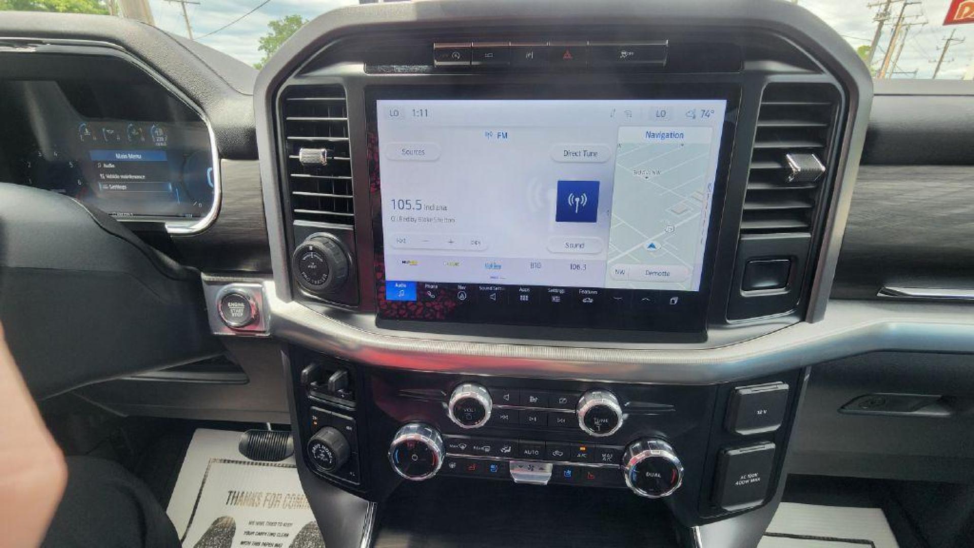 2024 BURGUN FORD F150 LARIAT - 4WD (1FTFW5L8XRK) with an 3.5L engine, Automatic transmission, located at 101 S. Halleck St., DeMotte, 46310, (219) 987-2922, 41.202343, -87.198189- Photo#13