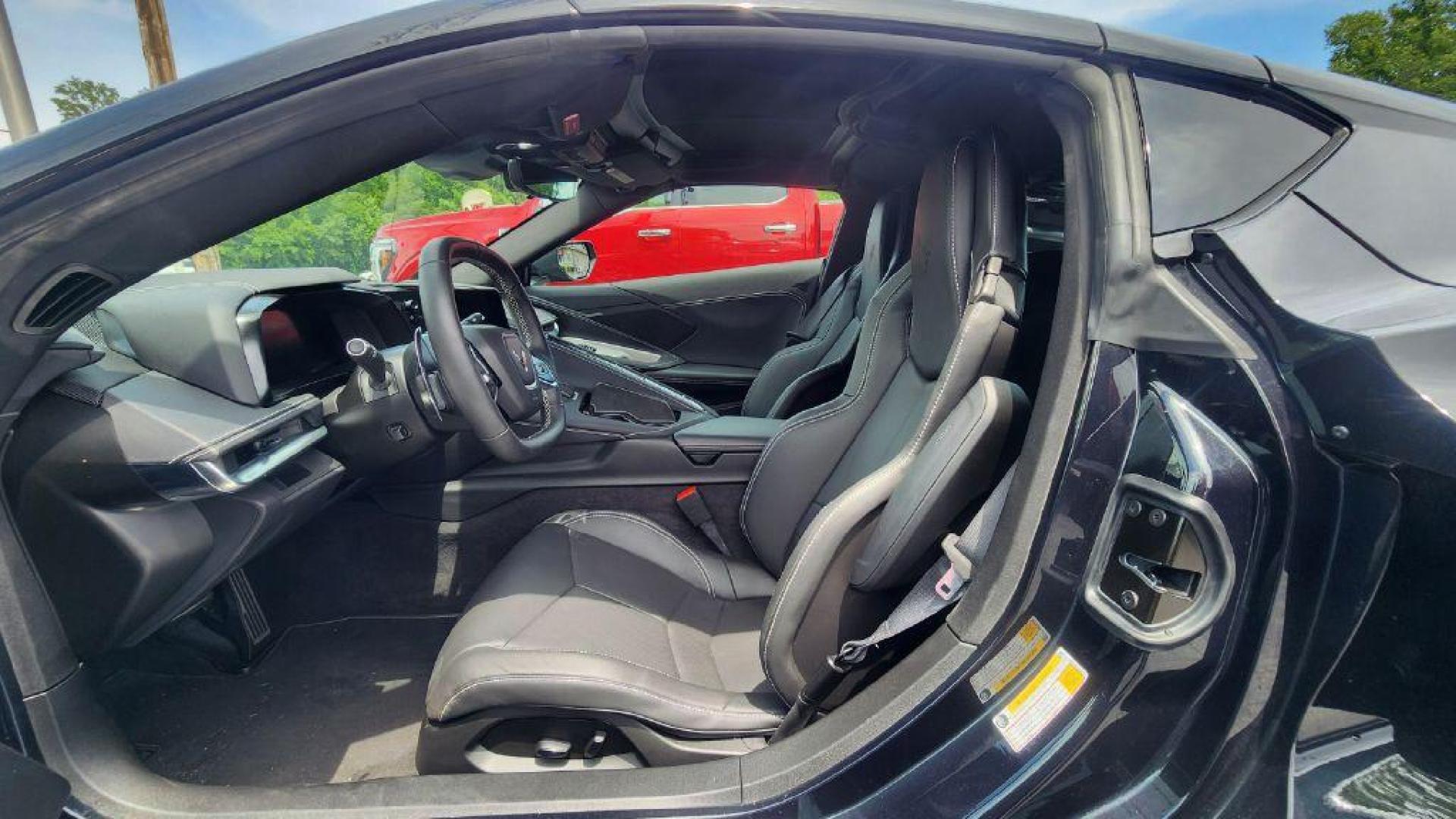 2024 BLACK CHEVROLET CORVETTE STINGRAY 1LT - RWD (1G1YA2D47R5) with an 6.2L engine, Automatic transmission, located at 101 S. Halleck St., DeMotte, 46310, (219) 987-2922, 41.202343, -87.198189- Photo#4