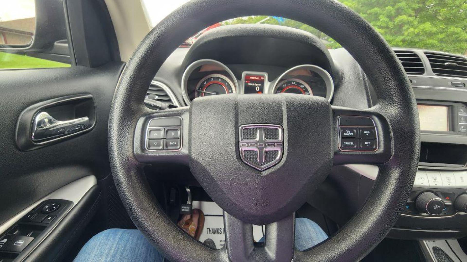 2019 BLACK DODGE JOURNEY SE (3C4PDCBG2KT) with an 3.6L engine, Automatic transmission, located at 101 S. Halleck St., DeMotte, 46310, (219) 987-2922, 41.202343, -87.198189- Photo#13