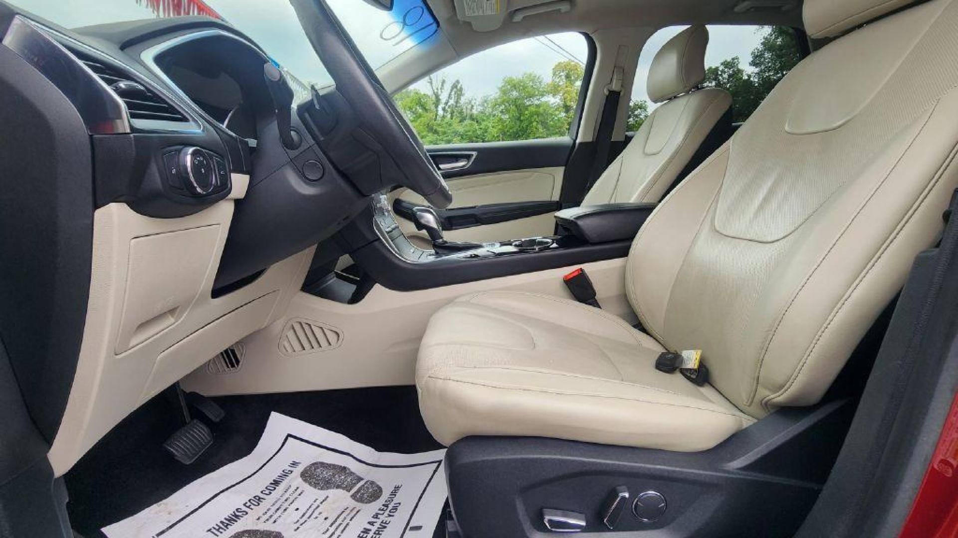 2018 BURGAN FORD EDGE TITANIUM (2FMPK4K81JB) with an 3.5L engine, Automatic transmission, located at 101 S. Halleck St., DeMotte, 46310, (219) 987-2922, 41.202343, -87.198189 - Photo#4