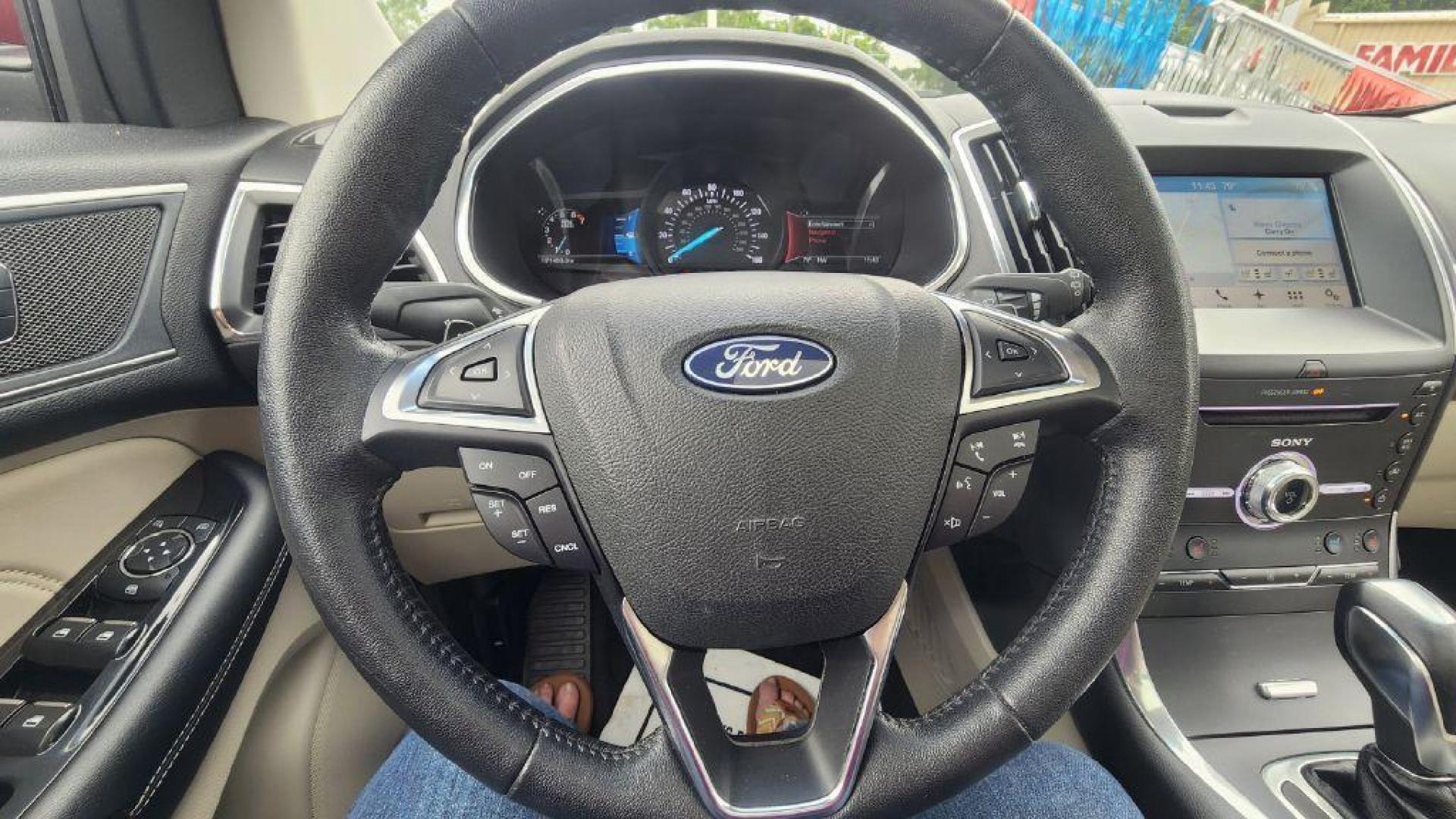 2018 BURGAN FORD EDGE TITANIUM (2FMPK4K81JB) with an 3.5L engine, Automatic transmission, located at 101 S. Halleck St., DeMotte, 46310, (219) 987-2922, 41.202343, -87.198189 - Photo#11