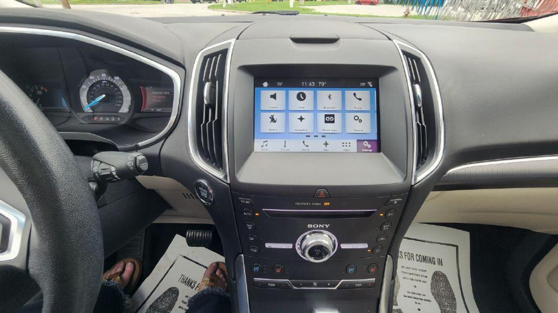 2018 BURGAN FORD EDGE TITANIUM (2FMPK4K81JB) with an 3.5L engine, Automatic transmission, located at 101 S. Halleck St., DeMotte, 46310, (219) 987-2922, 41.202343, -87.198189 - Photo#13