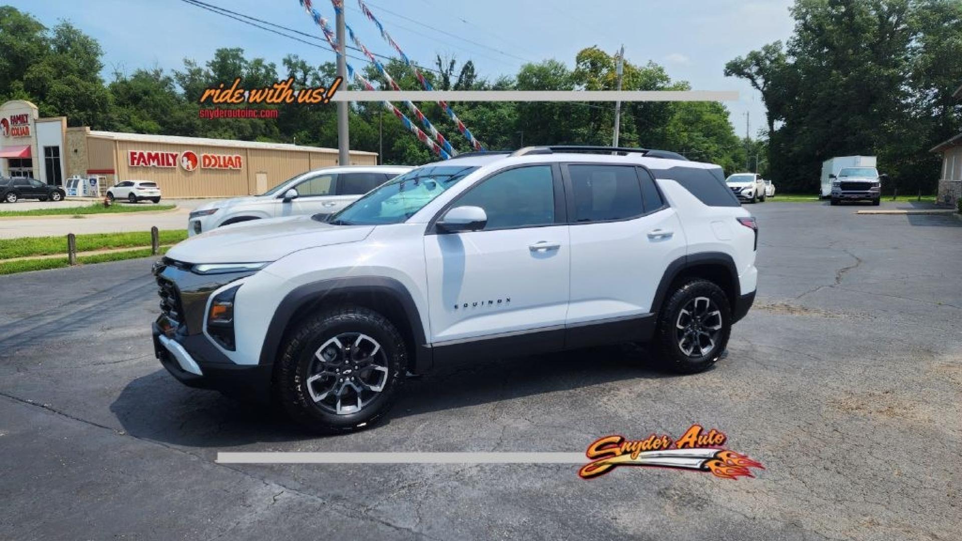 2026 WHITE CHEVROLET EQUINOX ACTIV (3GNAXSEG7TL) with an 1.5L engine, Automatic transmission, located at 101 S. Halleck St., DeMotte, 46310, (219) 987-2922, 41.202343, -87.198189- Photo#0