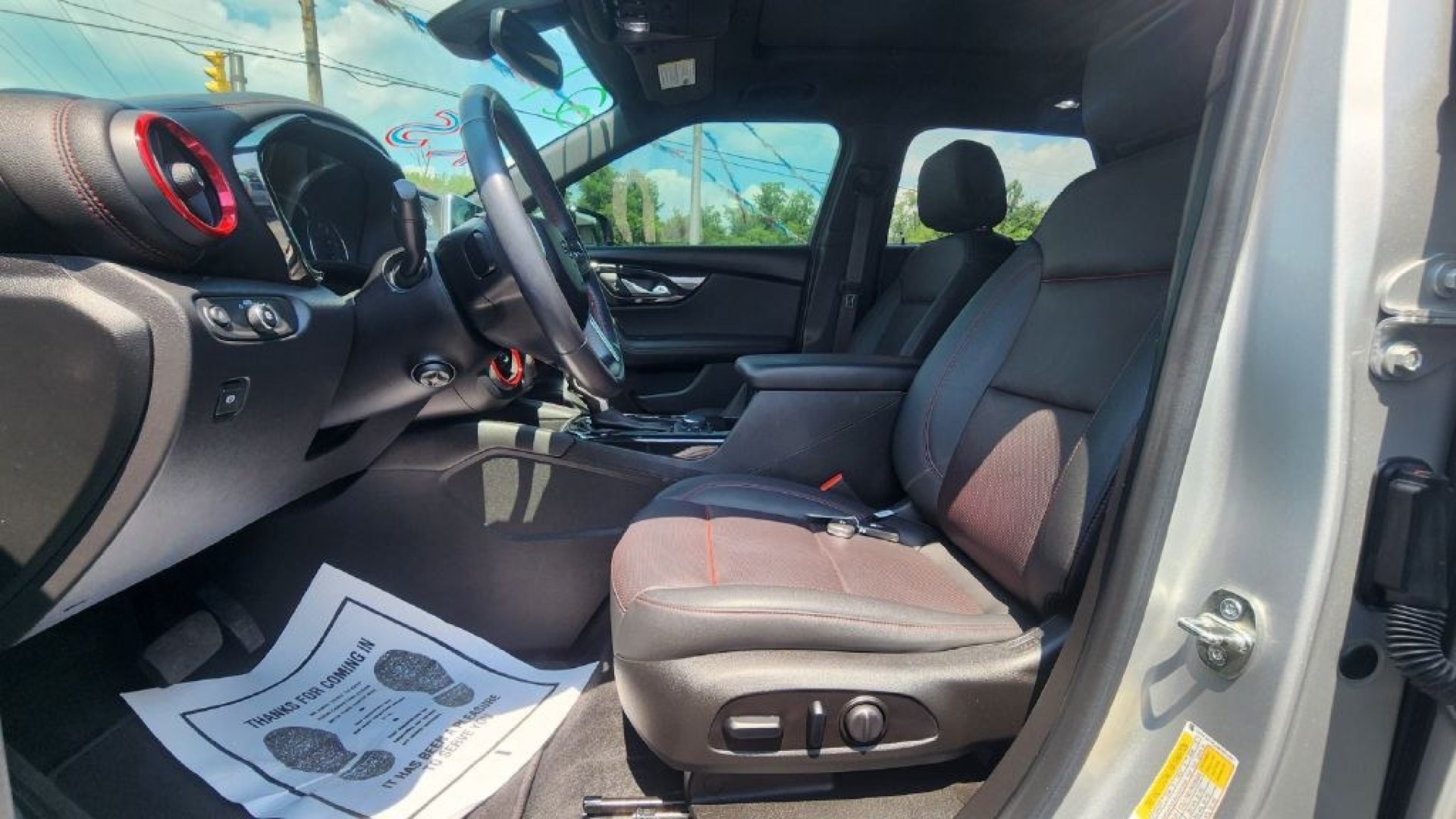 2021 SILVER CHEVROLET BLAZER RS - AWD (3GNKBKRS2MS) with an 3.6L engine, Automatic transmission, located at 101 S. Halleck St., DeMotte, 46310, (219) 987-2922, 41.202343, -87.198189- Photo#4