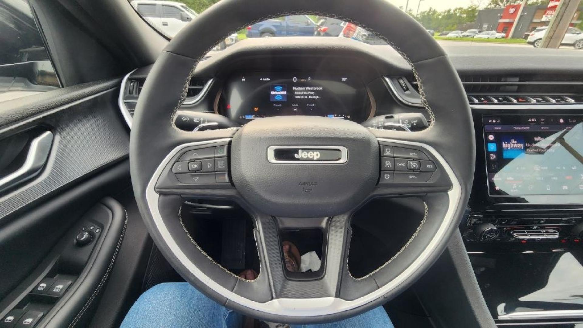 2023 WHITE JEEP GRAND CHEROKEE L LAREDO (1C4RJKAG1P8) with an 3.6L engine, Automatic transmission, located at 101 S. Halleck St., DeMotte, 46310, (219) 987-2922, 41.202343, -87.198189- Photo#13