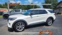 2025 WHITE FORD EXPLORER PLATINUM (1FMWK8HC7SG) with an 3.0L engine, Automatic transmission, located at 101 S. Halleck St., DeMotte, 46310, (219) 987-2922, 41.202343, -87.198189- Photo#0