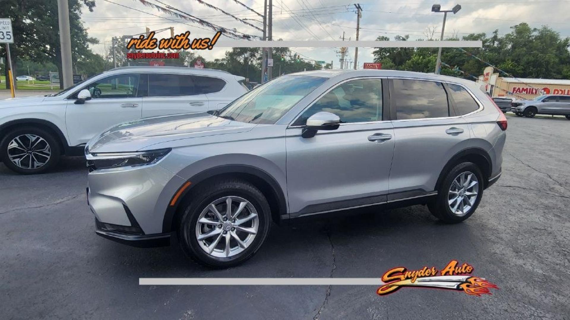 2026 SILVER HONDA CR-V EX (2HKRS4H46TH) with an 1.5L engine, Continuously Variable transmission, located at 101 S. Halleck St., DeMotte, 46310, (219) 987-2922, 41.202343, -87.198189- Photo#0