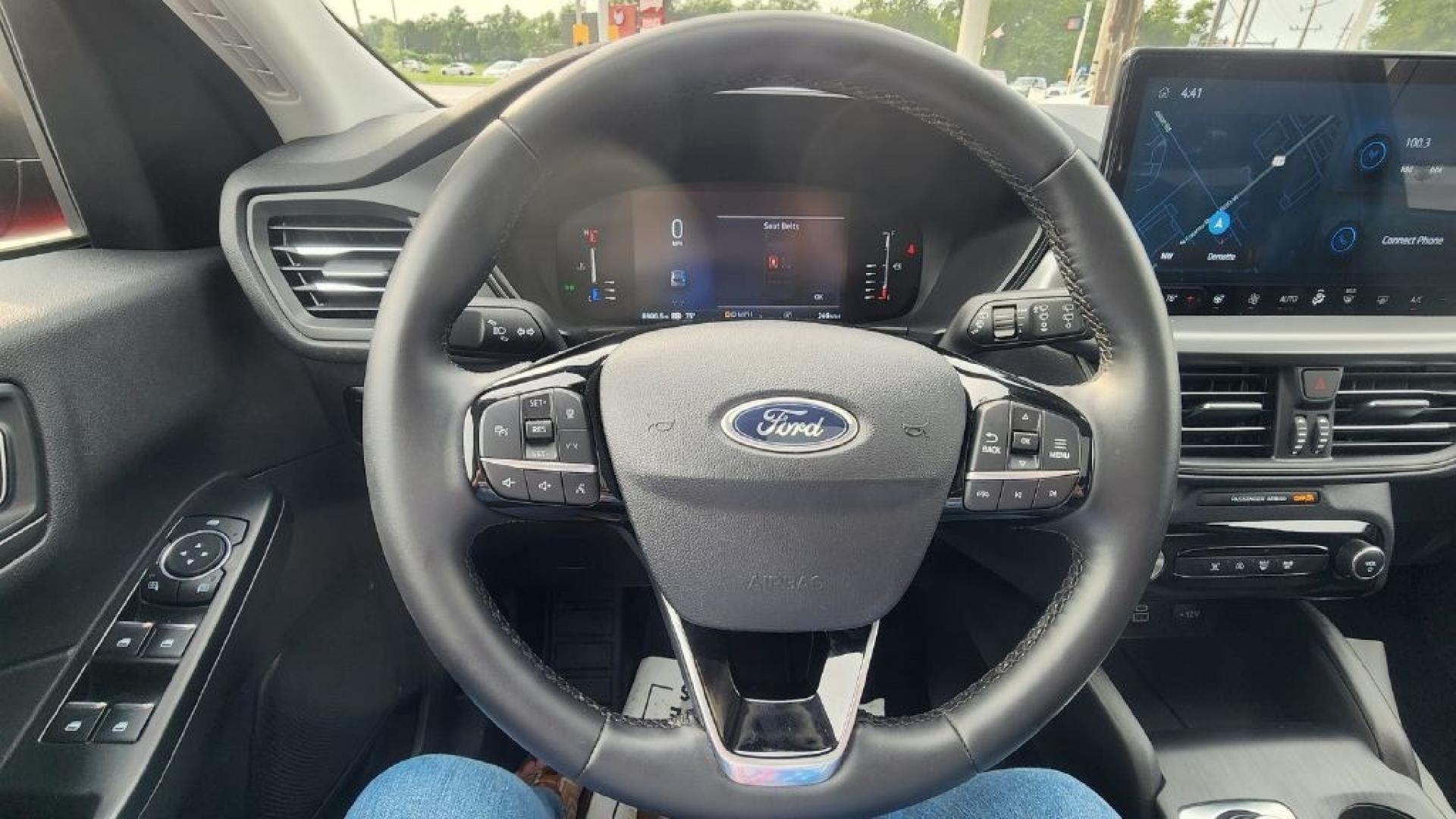 2024 RED FORD ESCAPE ACTIVE (1FMCU9GNXRU) with an 1.5L engine, Automatic transmission, located at 101 S. Halleck St., DeMotte, 46310, (219) 987-2922, 41.202343, -87.198189- Photo#11