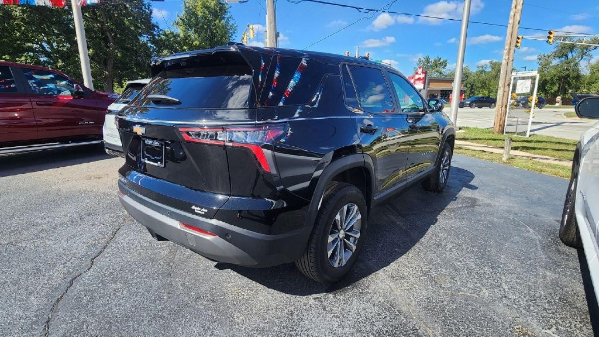 2026 BLACK CHEVROLET EQUINOX LT - AWD (3GNAXPEG7TL) with an 1.5L engine, Automatic transmission, located at 101 S. Halleck St., DeMotte, 46310, (219) 987-2922, 41.202343, -87.198189- Photo#2
