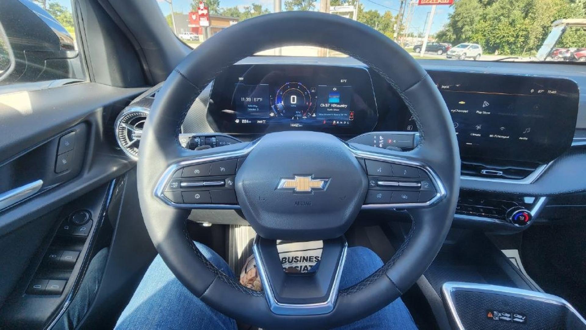 2026 BLACK CHEVROLET EQUINOX LT - AWD (3GNAXPEG7TL) with an 1.5L engine, Automatic transmission, located at 101 S. Halleck St., DeMotte, 46310, (219) 987-2922, 41.202343, -87.198189- Photo#10