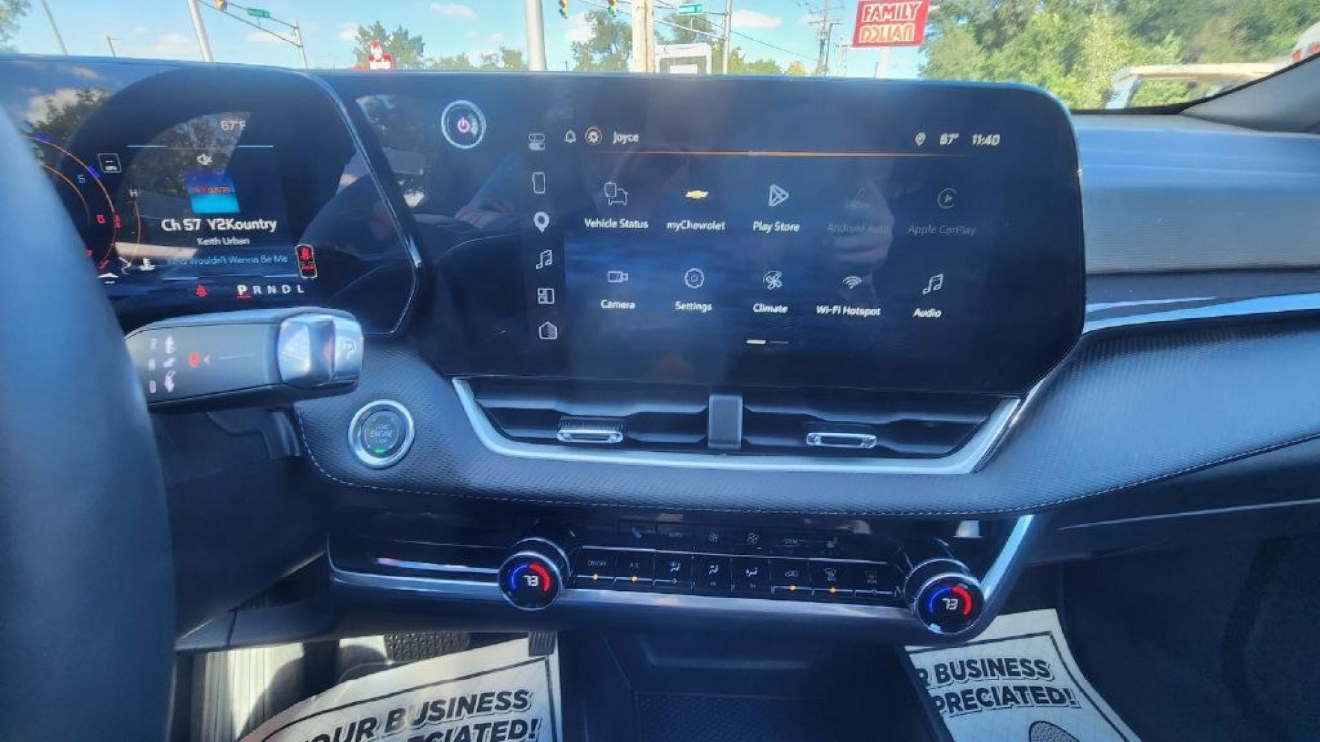 2026 BLACK CHEVROLET EQUINOX LT - AWD (3GNAXPEG7TL) with an 1.5L engine, Automatic transmission, located at 101 S. Halleck St., DeMotte, 46310, (219) 987-2922, 41.202343, -87.198189- Photo#11