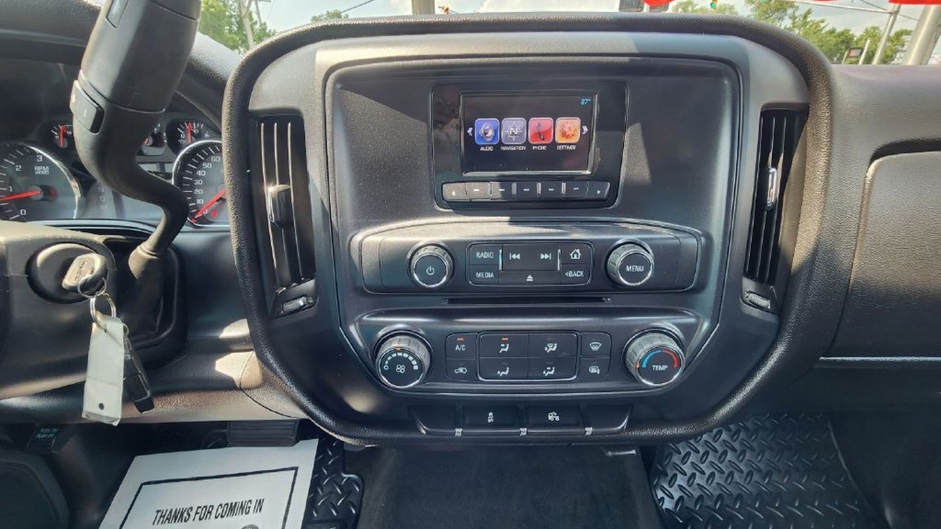 2014 BURGUN /Jet Black/Dark Ash CHEVROLET SILVERADO 1500 (1GCRCPEH4EZ) with an 4.3L engine, Automatic transmission, located at 101 S. Halleck St., DeMotte, 46310, (219) 987-2922, 41.202343, -87.198189- Photo#14
